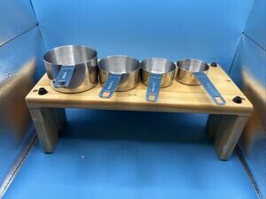 Good Cook Measuring cup set 4 Piece Set Good Cook Stainless Steel